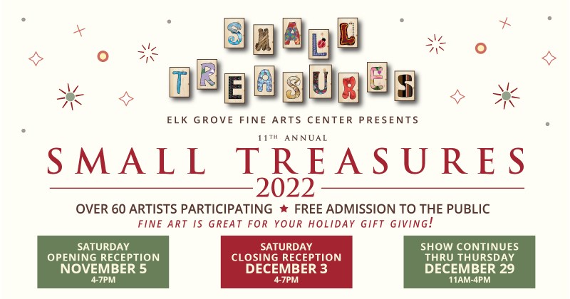 Small Treasures and Holiday Art Gifts – DECEMBER 2022